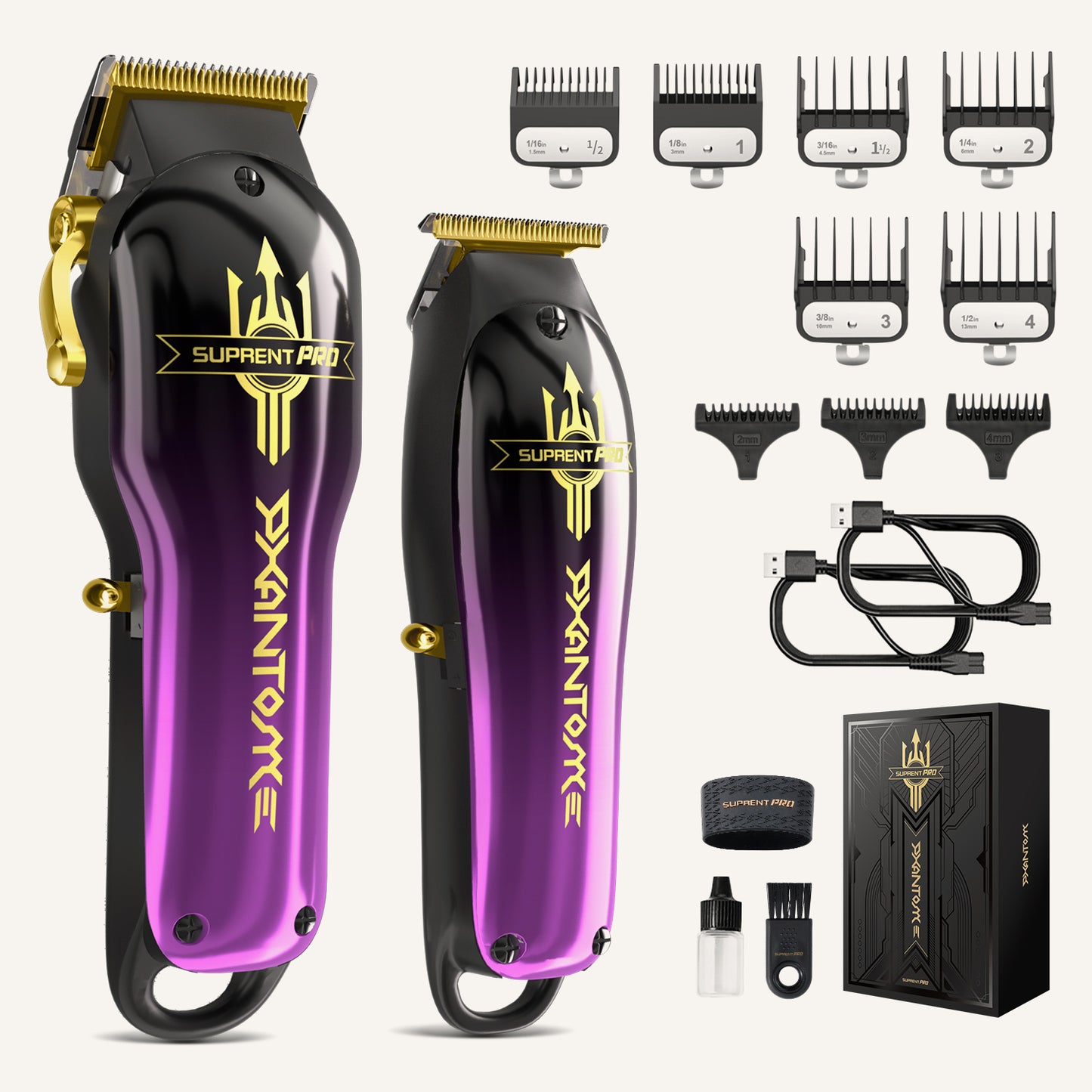 The Phantom Professional Clipper and Trimmer Set - HC616VX