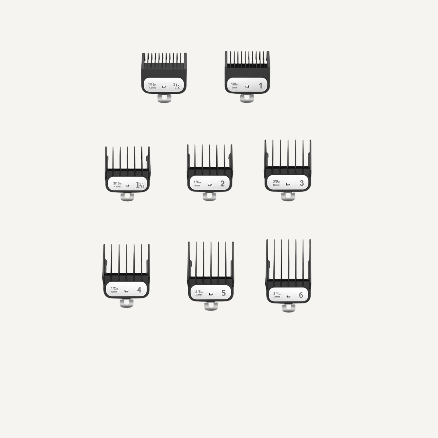 SUPRENT Hair Clipper Guard Comb Suit (HC776)