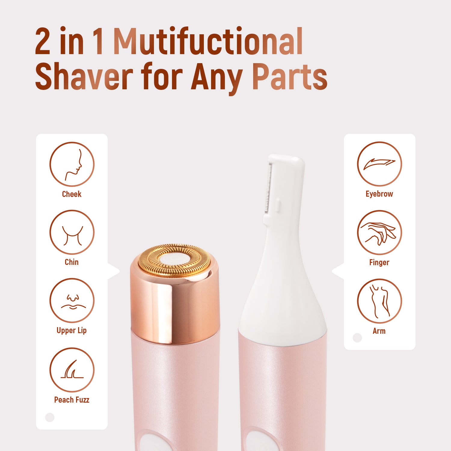 The Fairy Wand Facial Hair Remover-FH235PX