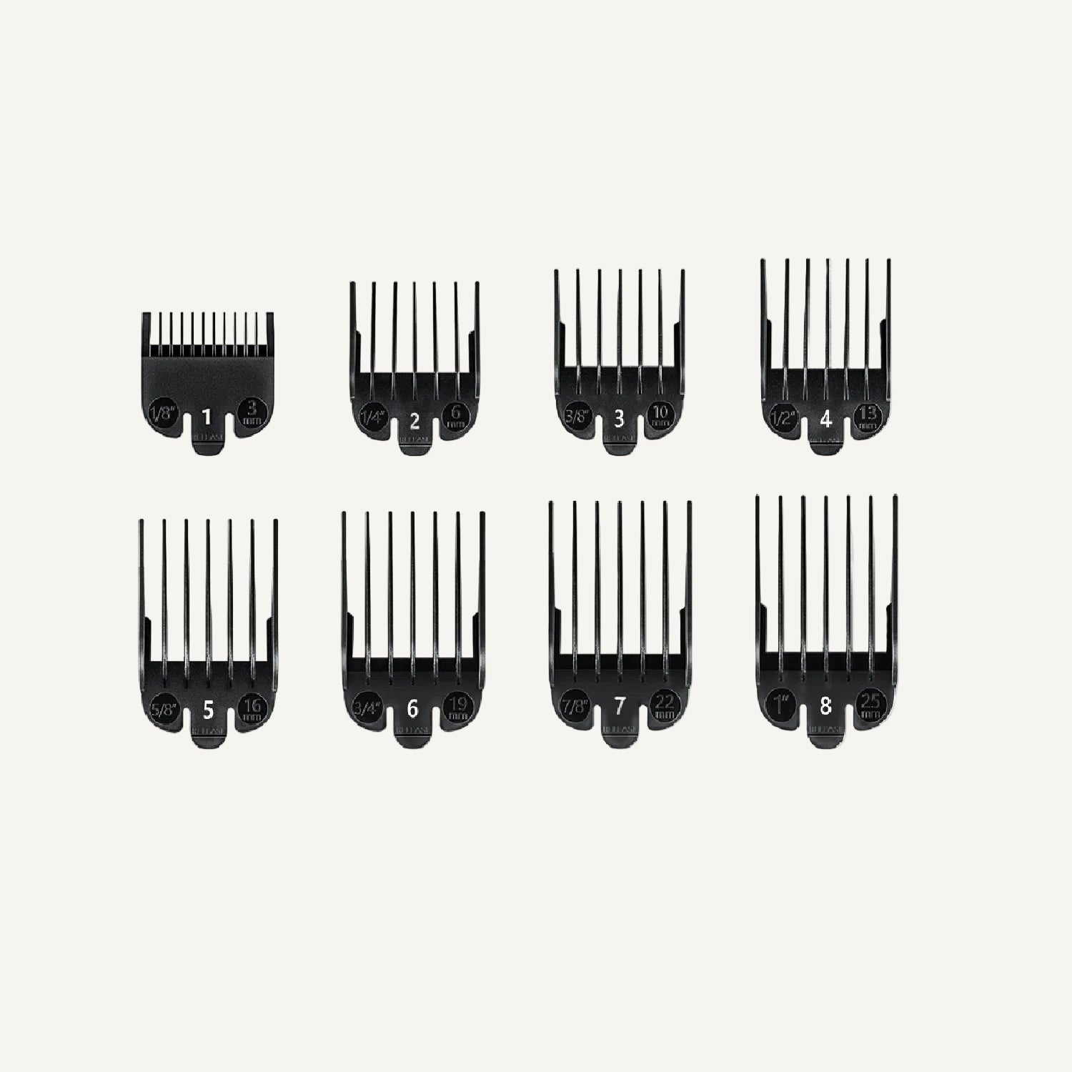 SUPRENT Hair Clipper Guard Comb Set (HC596/HC595/HC295/HC355/HC356/HC715/HC226/HC236/HC735)