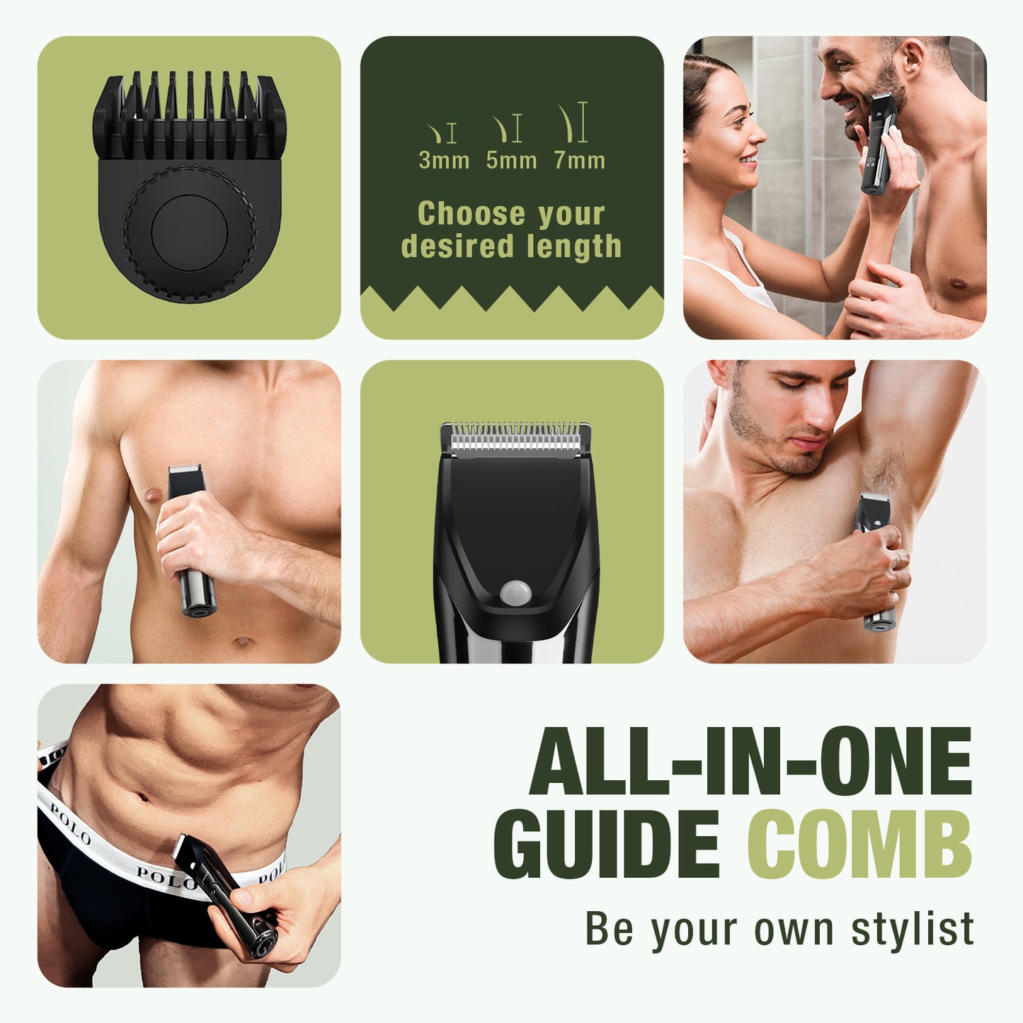 THE WEED MASTER Groin Hair Trimmer GT215SX