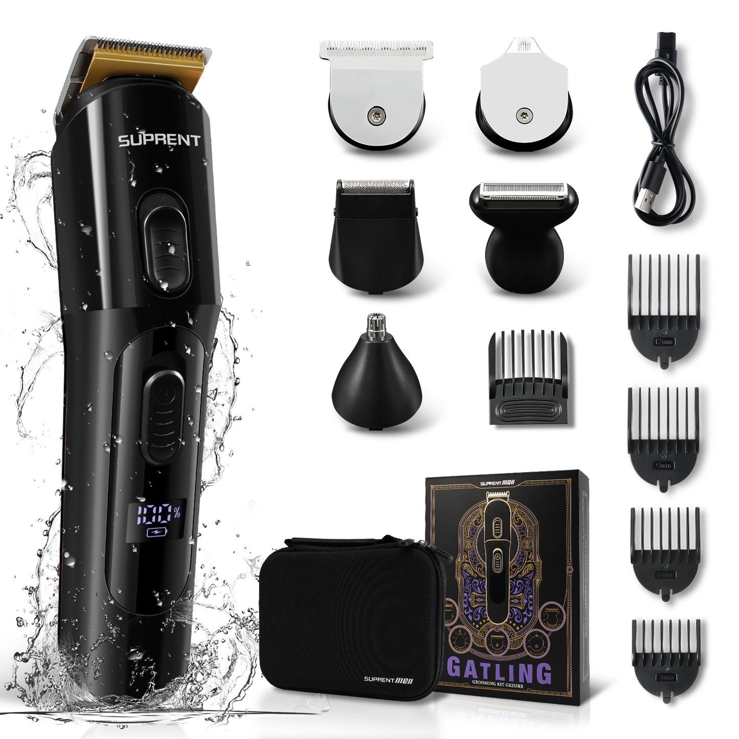 Gatling 16-in-1 Grooming Kit-GK215BX