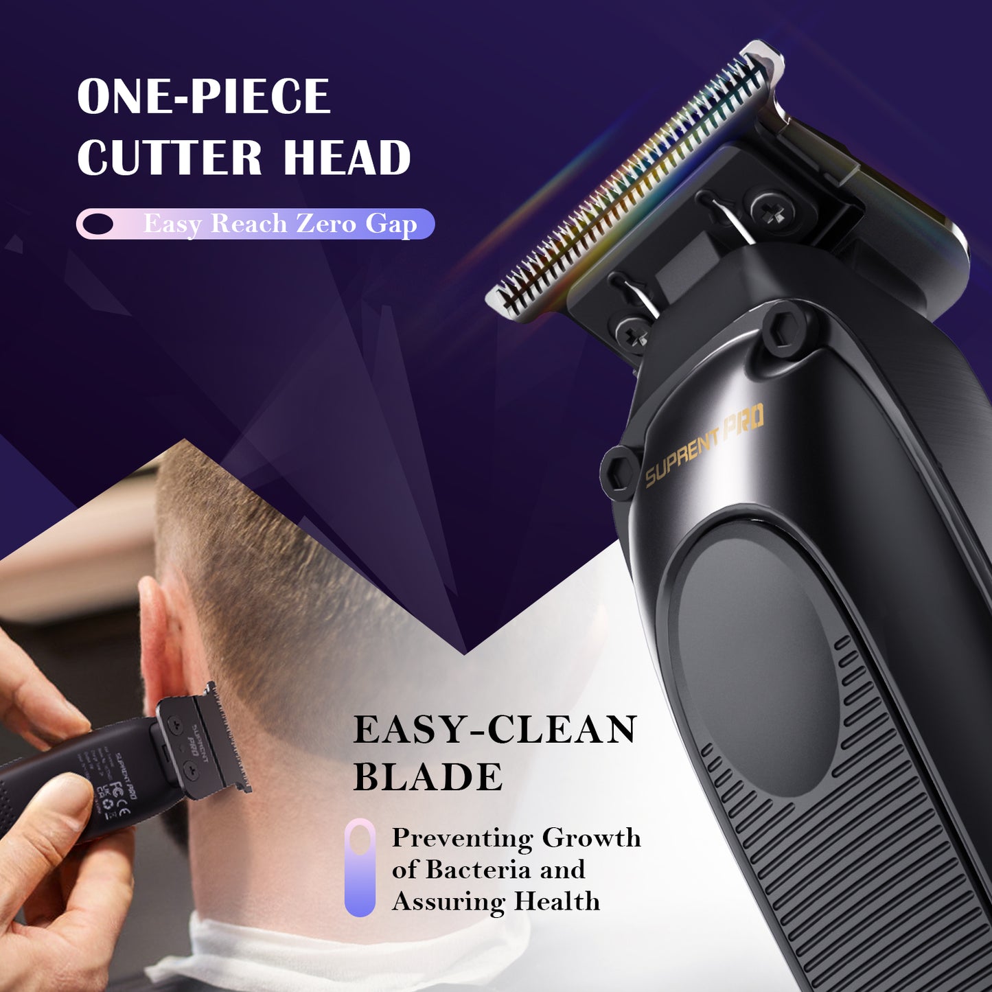 The Black Obsidian-T Professional Trimmer - FT775BX
