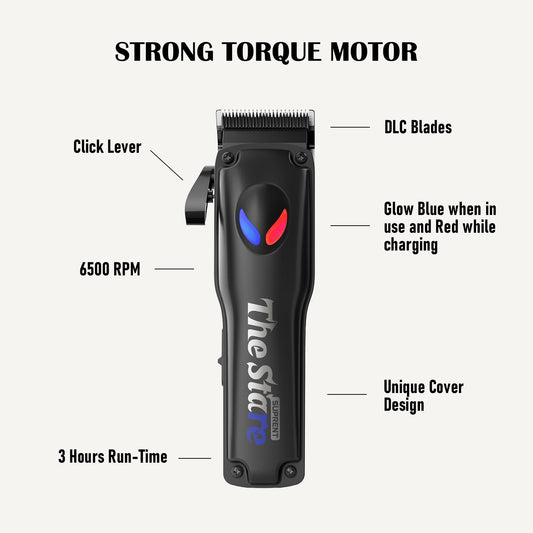 The Stare Professional Clipper And Trimmer Set