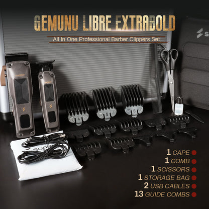 SUPRENT Vintage Clipper Trimmer Combo HC316BX