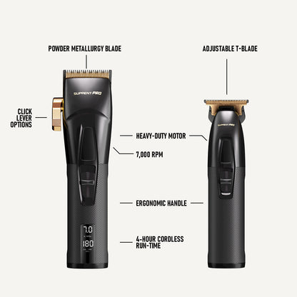 Zeus Professional Clipper and Trimmer Set - HC735BX
