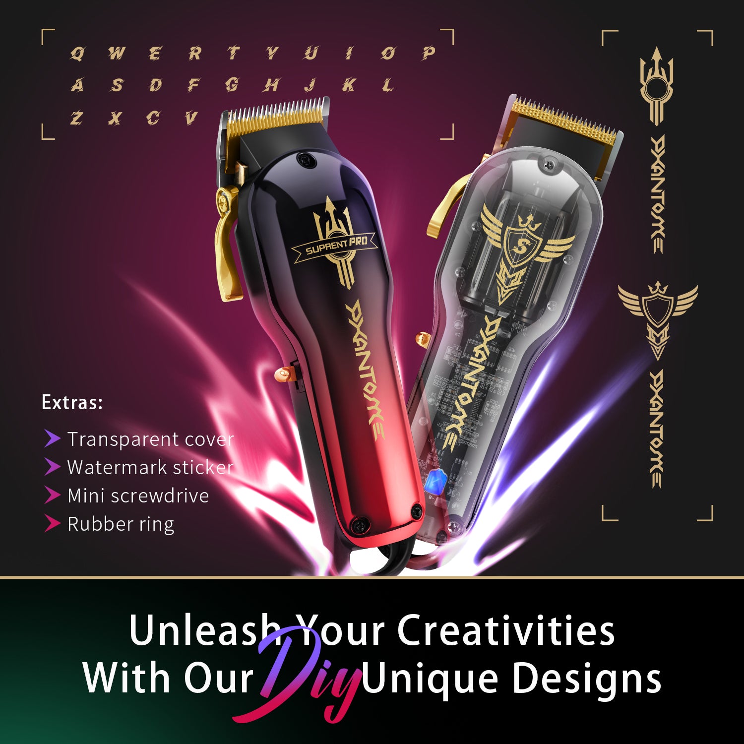 Hair clippers for professionals for short hair