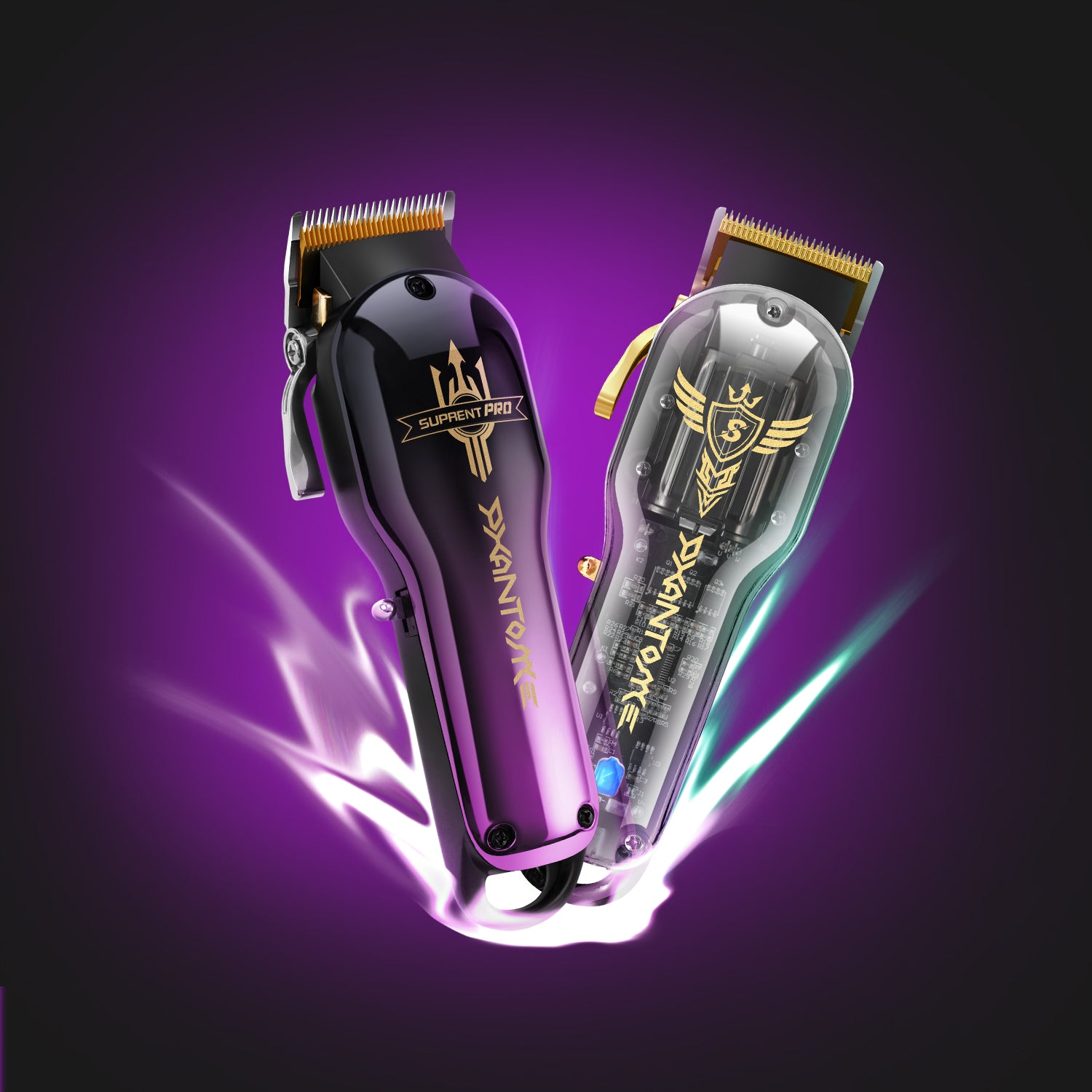 Hair clipper set with accessories professional barbers