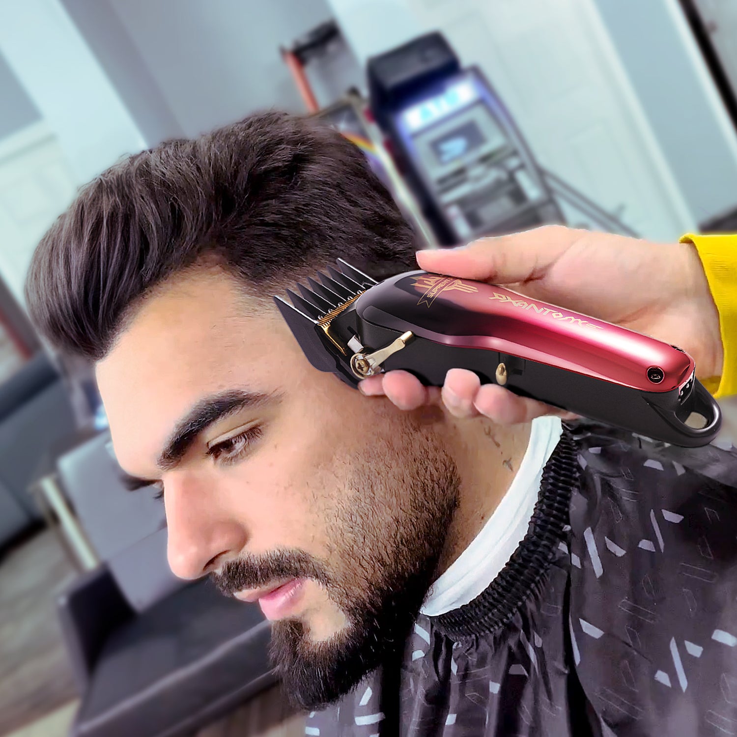 Hair clippers for fast cutting for detailed cuts