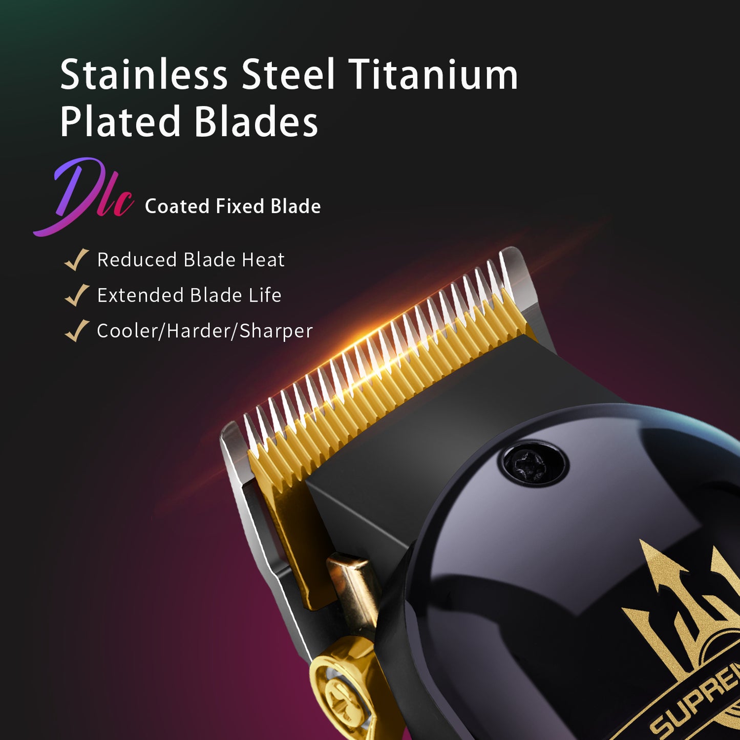 Hair clippers for salon use