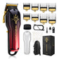 Cordless hair clippers for men's haircut styles
