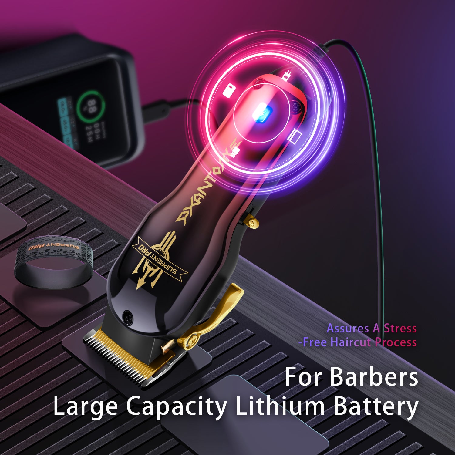 Clippers for professional barbers for salon professionals