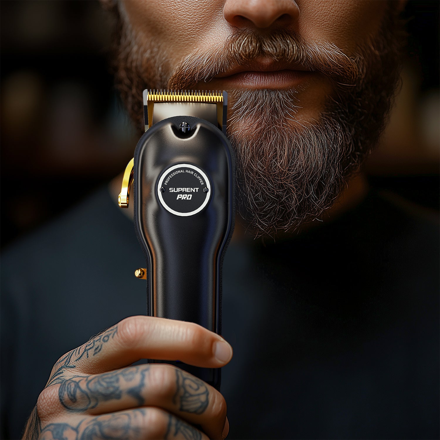 SUPRENT PRO Professional Hair Clipper and Trimmer Set with Foil Shaver-  HC597BX