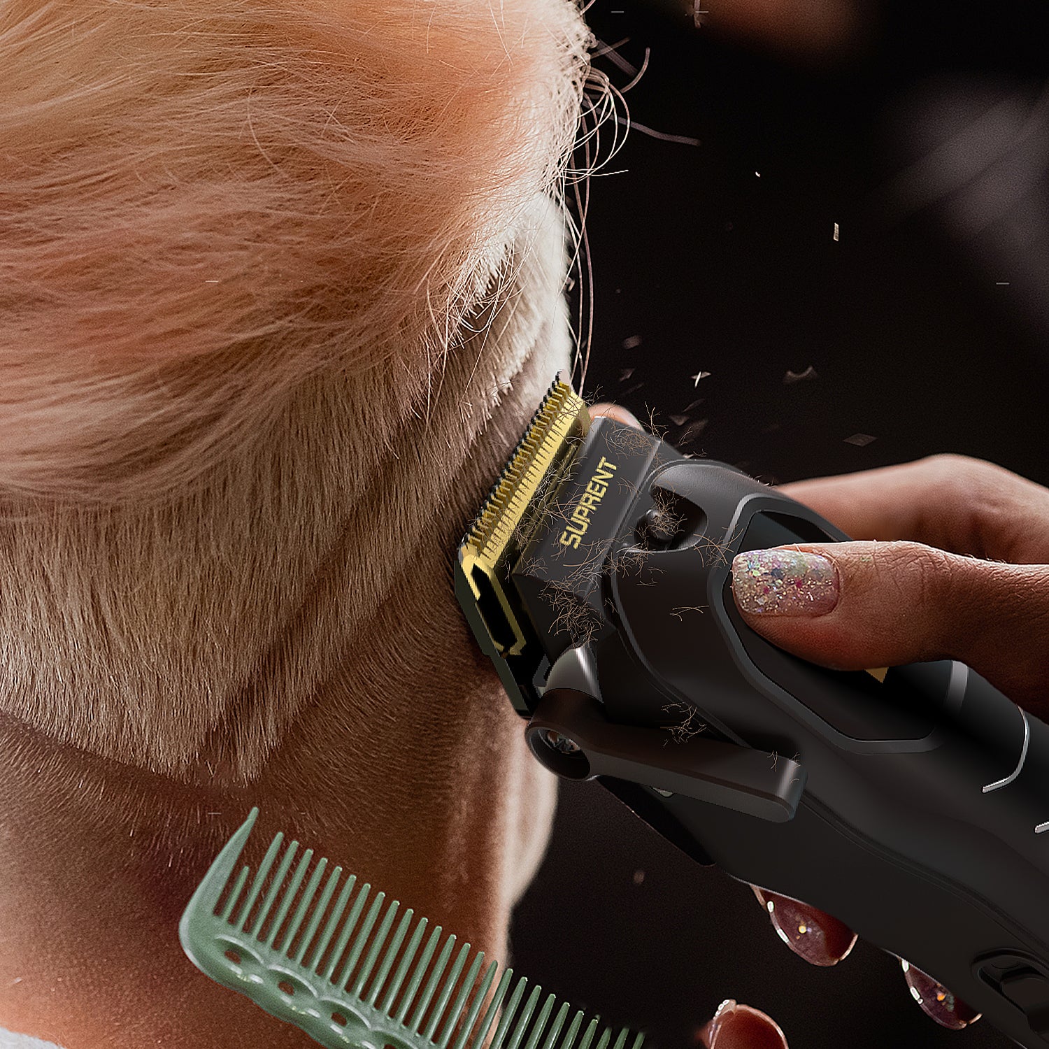 Perfect Precision Fades Barber Tools for Haircuts-The Black