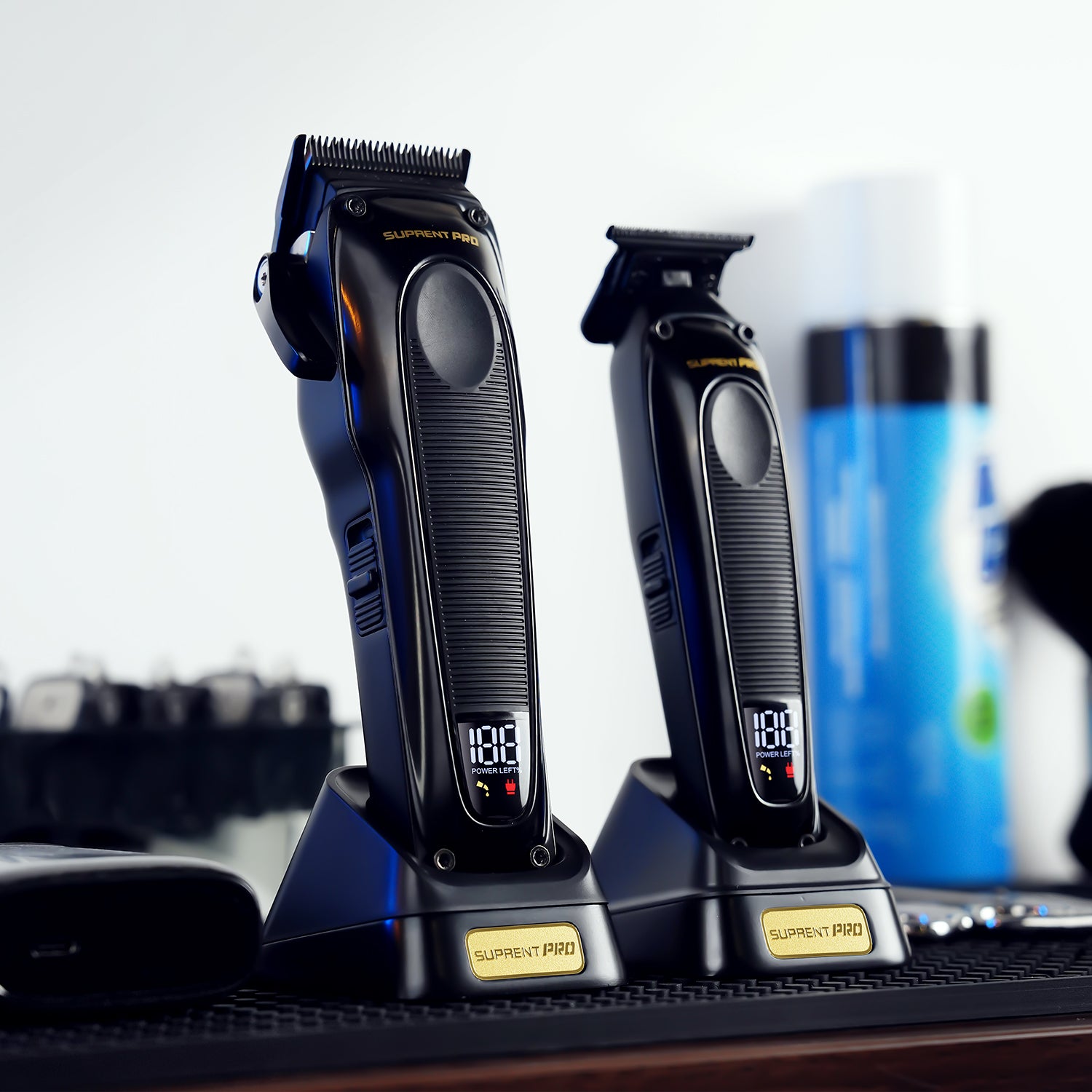 The Black Obsidian Professional Hair Clippers – SUPRENT US